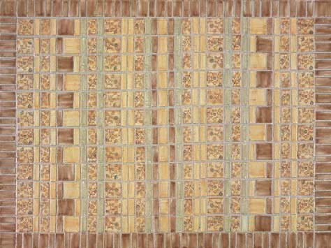 ROSETON 90X120 MANZANILLA (ENMALLADO-VITRIFICADO-PINTADO A MANO) - NTC